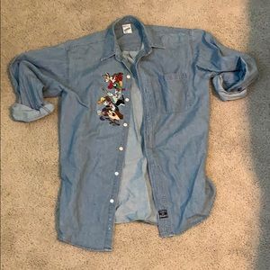 Rare vintage Looney Tunes denim shirt
